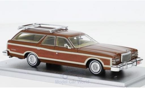 Coche miniatura Ford LTD 1/43 Kess Country Squire metalico bronze/Holzoptik 1978 Ford LTD 1/43 Kess Country Squire metalico bronze/Holzoptik 1978 coche miniatura