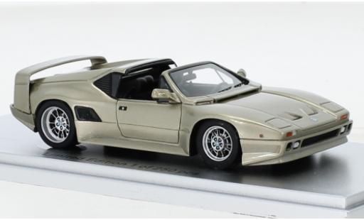 Coche miniatura De Tomaso Pantera 1/43 Kess SI Targa metallise beige 1993 De Tomaso Pantera 1/43 Kess SI Targa metallise beige 1993 coche miniatura