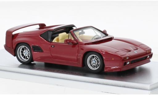 Coche miniatura De Tomaso Pantera 1/43 Kess SI Targa metallise rojo 1993 De Tomaso Pantera 1/43 Kess SI Targa metallise rojo 1993 coche miniatura