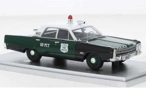 Coche miniatura Plymouth Fury 1/43 Kess 4-Door Sedan City Of New York Police 1968 Plymouth Fury 1/43 Kess 4-Door Sedan City Of New York Police 1968 coche miniatura