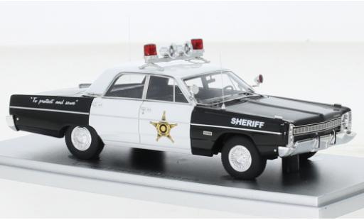 Coche miniatura Plymouth Fury 1/43 Kess 4-Door Sedan Mayberry Sheriff 1968 Plymouth Fury 1/43 Kess 4-Door Sedan Mayberry Sheriff 1968 coche miniatura