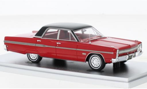 Coche miniatura Plymouth Fury 1/43 Kess 4-Door Sedan rojo/negro 1968 Plymouth Fury 1/43 Kess 4-Door Sedan rojo/negro 1968 coche miniatura