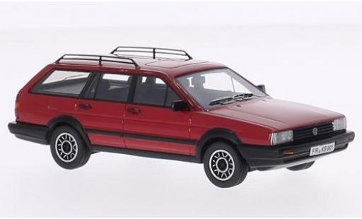 Volkswagen Passat 1/43 Kess Variant GT Syncro rouge 1985 coche miniatura