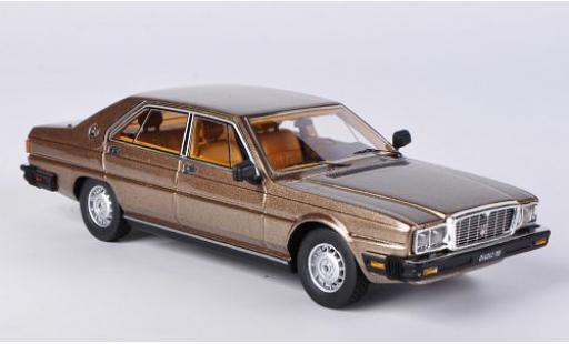 Maserati Quattroporte 1/43 Kess III 4.9 met.-dkl.-beige 1983 coche miniatura