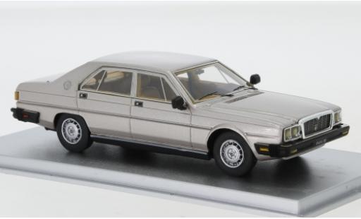 Maserati Quattroporte 1/43 Kess III 4.9 metalico beige 1983 coche miniatura