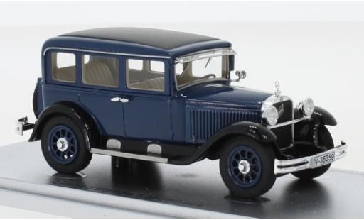 Coche miniatura Mercedes 260 1/43 Kess Typ 10/50 Stuttgart (W11) azul/negro 1929 Mercedes 260 1/43 Kess Typ 10/50 Stuttgart (W11) azul/negro 1929 coche miniatura