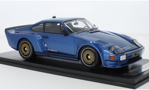 Coche miniatura Porsche 993 Turbo 1/18 Kess 911 (930) Biturbo 3.3 Almeras metalico azul 1 Porsche 993 Turbo 1/18 Kess 911 (930) Biturbo 3.3 Almeras metalico azul 1 coche miniatura