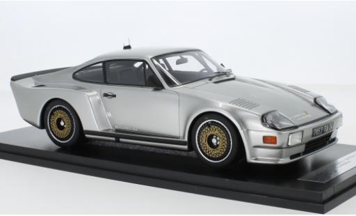 Porsche 993 Turbo 1/18 Kess 911 (930) Biturbo 3.3 Almeras gris 1 coche miniatura