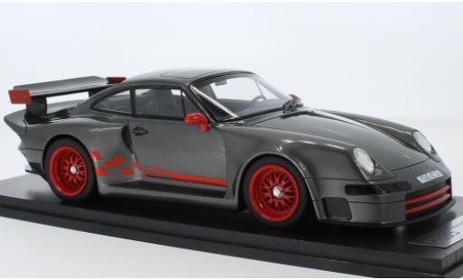 Porsche 993 1/18 Kess 911 () Almeras metalico gris coche miniatura