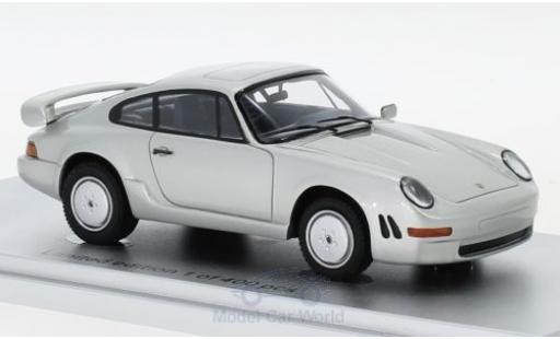 Porsche 930 1/43 Kess 911 Carrera 3.2 E19 gris 1984 coche miniatura