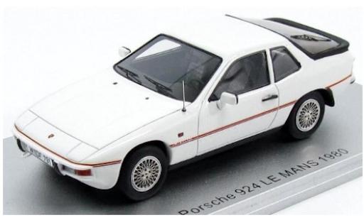 Coche miniatura Porsche 924 1/43 Kess Le Mans blanco 1980 Porsche 924 1/43 Kess Le Mans blanco 1980 coche miniatura