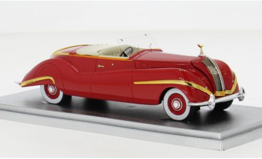 Coche miniatura Rolls Royce Phantom 1/43 Kess III Labourdette Vuvotal rojo/gold 1947 1:43 Rolls Royce Phantom 1/43 Kess III Labourdette Vuvotal rojo/gold 1947 1:43 coche miniatura