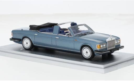 Coche miniatura Rolls Royce Silver Spur 1/43 Kess Landaulette blau/schwarz 1987 1:43 Rolls Royce Silver Spur 1/43 Kess Landaulette blau/schwarz 1987 1:43 coche miniatura