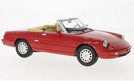 Coche miniatura Alfa Romeo Spider 1/18 KK Scale 4 rojo 1990 Alfa Romeo Spider 1/18 KK Scale 4 rojo 1990 coche miniatura