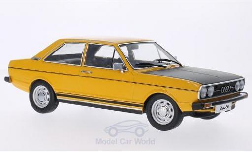 Coche miniatura Audi 80 1/18 KK Scale GTE amarillo/matt-negro Türen und Hauben sind nicht zu öffnen Audi 80 1/18 KK Scale GTE amarillo/matt-negro Türen und Hauben sind nicht zu öffnen coche miniatura