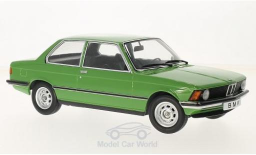 Coche miniatura Bmw 318 E21 1/18 KK Scale i (E21) verde 1975 Bmw 318 E21 1/18 KK Scale i (E21) verde 1975 coche miniatura