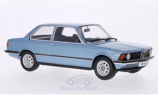 Coche miniatura Bmw 318 E21 1/18 KK Scale i (E21) metalico azul 1975 Türen und Hauben sind nicht zu öffnen Bmw 318 E21 1/18 KK Scale i (E21) metalico azul 1975 Türen und Hauben sind nicht zu öffnen coche miniatura