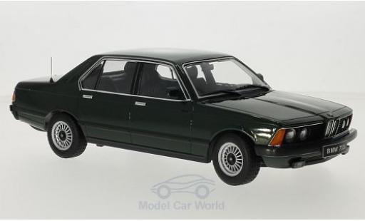 Bmw 733 1/18 KK Scale i (E23) metalico verde 1977 T&uuml;ren und Hauben sind nicht zu &ouml;ffnen coche miniatura