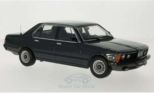 Bmw 733 1/18 KK Scale i (E23) metalico negro 1977 T&uuml;ren und Hauben sind nicht zu &ouml;ffnen coche miniatura