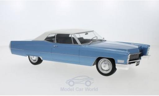Coche miniatura Cadillac Deville 1/18 KK Scale DeVille Convertible metalico azul/blanco 1968 mit Softtop Cadillac Deville 1/18 KK Scale DeVille Convertible metalico azul/blanco 1968 mit Softtop coche miniatura
