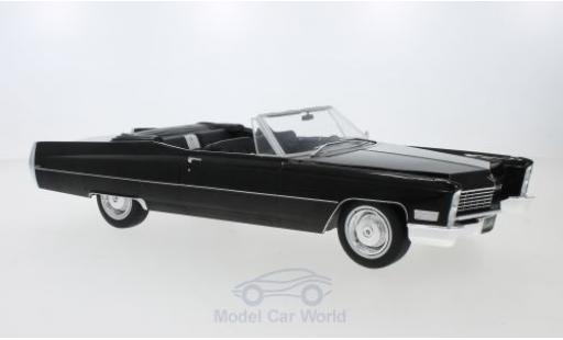 Coche miniatura Cadillac Deville 1/18 KK Scale DeVille Convertible negro 1968 Cadillac Deville 1/18 KK Scale DeVille Convertible negro 1968 coche miniatura