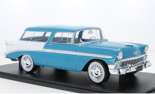 Coche miniatura Chevrolet Bel Air 1/18 KK Scale Nomad türkis/weiss 1956 1:18 Chevrolet Bel Air 1/18 KK Scale Nomad türkis/weiss 1956 1:18 coche miniatura