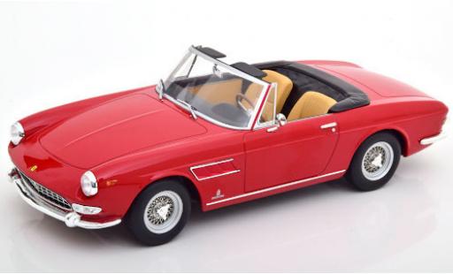 Coche miniatura Ferrari 275 1/18 KK Scale GTS Pininfarina Spyder rojo 1964 Softtop liegt bei Interieurfarbe: Beige Ferrari 275 1/18 KK Scale GTS Pininfarina Spyder rojo 1964 Softtop liegt bei Interieurfarbe: Beige coche miniatura
