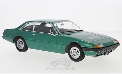 Ferrari 365 GT4 2+2 1/18 KK Scale GT4 2+2 metalico verde 1972 coche miniatura