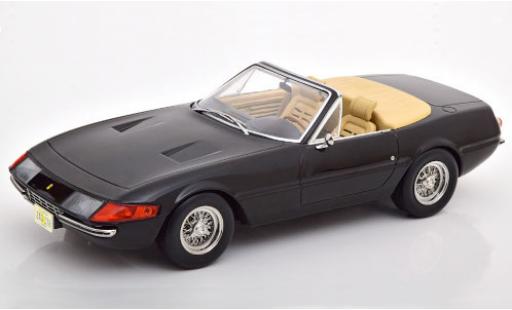 Ferrari 365 1/18 KK Scale GTS/4 Daytona Spider negro 1969 US-Version coche miniatura