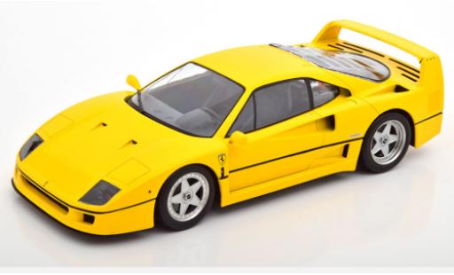 Coche miniatura Ferrari F40 1/18 KK Scale amarillo 1987 Ferrari F40 1/18 KK Scale amarillo 1987 coche miniatura