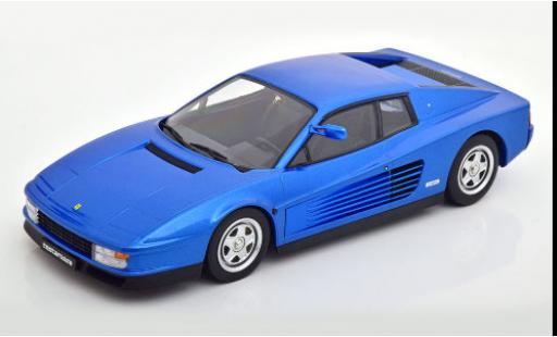 Coche miniatura Ferrari Testarossa 1/18 KK Scale metalico azul 1984 Monospecchio US-Version Ferrari Testarossa 1/18 KK Scale metalico azul 1984 Monospecchio US-Version coche miniatura