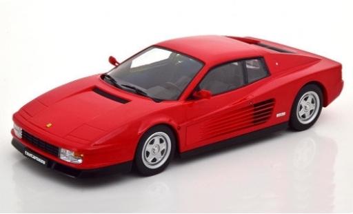 Coche miniatura Ferrari Testarossa 1/18 KK Scale rojo 1986 Ferrari Testarossa 1/18 KK Scale rojo 1986 coche miniatura