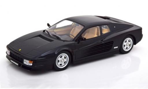 Coche miniatura Ferrari Testarossa 1/18 KK Scale negro 1986 Ferrari Testarossa 1/18 KK Scale negro 1986 coche miniatura