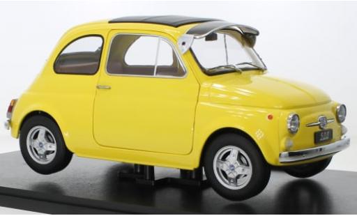 Fiat 500 1/12 KK Scale F Custom gelb 1968 1:12 coche miniatura