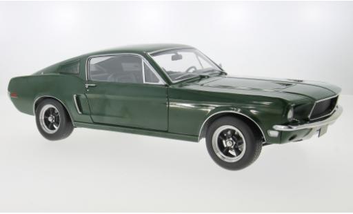 Coche miniatura Ford Mustang 1/12 KK Scale GT Fastback grün 1968 1:12 Ford Mustang 1/12 KK Scale GT Fastback grün 1968 1:12 coche miniatura