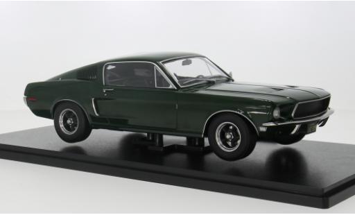 Coche miniatura Ford Mustang 1/18 KK Scale GT Fastback grün 1968 1:18 Ford Mustang 1/18 KK Scale GT Fastback grün 1968 1:18 coche miniatura