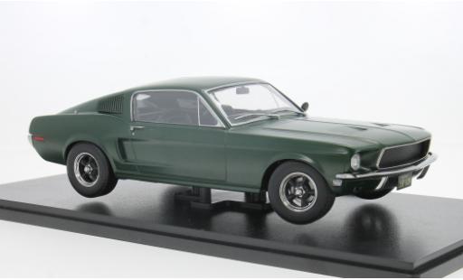 Coche miniatura Ford Mustang 1/18 KK Scale GT Fastback grün 1968 1:18 Ford Mustang 1/18 KK Scale GT Fastback grün 1968 1:18 coche miniatura