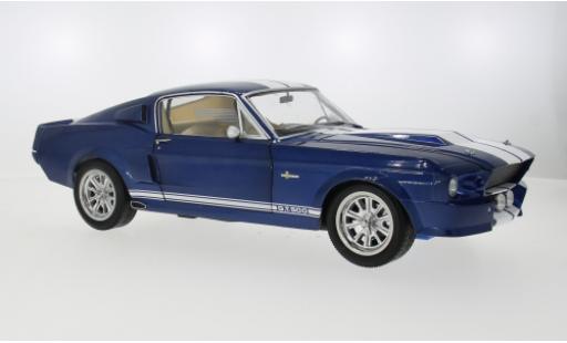 Coche miniatura Shelby GT 1/12 KK Scale Ford Mustang 500 blau/weiss 1967 1:12 Shelby GT 1/12 KK Scale Ford Mustang 500 blau/weiss 1967 1:12 coche miniatura