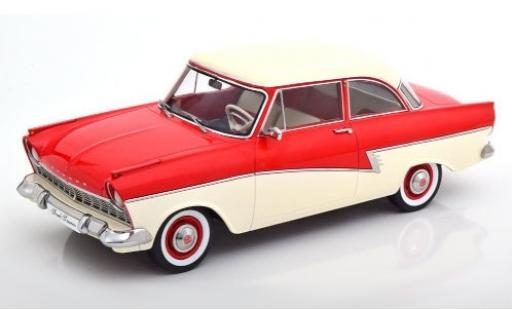 Coche miniatura Ford Taunus 1/18 KK Scale 17M (P2) rojo/blanco 1957 Ford Taunus 1/18 KK Scale 17M (P2) rojo/blanco 1957 coche miniatura