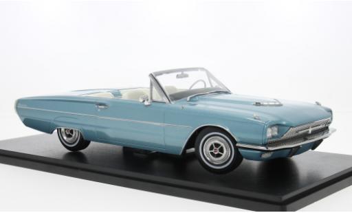 Ford Thunderbird 1/18 KK Scale Cabriolet grün 1966 1:18 coche miniatura