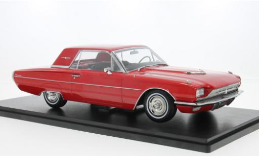 Ford Thunderbird 1/18 KK Scale Hardtop rojo 1966 1:18 coche miniatura