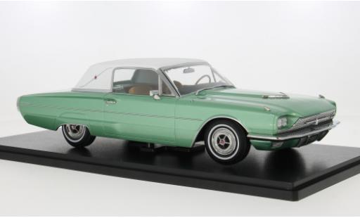 Ford Thunderbird 1/18 KK Scale Landau Coupe grün/weiss 1966 1:18 coche miniatura