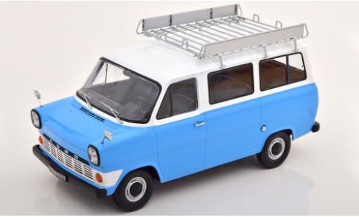 Ford Transit 1/18 KK Scale MK 1 Kombi azul/blanco 1965 avec Rack de toit coche miniatura