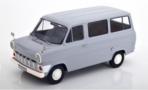 Ford Transit 1/18 KK Scale Mk1 Bus gris 1965 coche miniatura