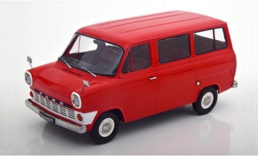 Ford Transit 1/18 KK Scale Mk1 Bus rojo 1965 coche miniatura
