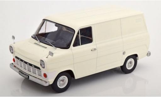Ford Transit 1/18 KK Scale Mk1 Kasten blanco 1965 coche miniatura