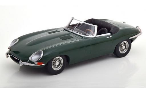 Coche miniatura Jaguar E-Type 1/18 KK Scale Series I Roadster verde 1961 Verdeck ouvert Jaguar E-Type 1/18 KK Scale Series I Roadster verde 1961 Verdeck ouvert coche miniatura