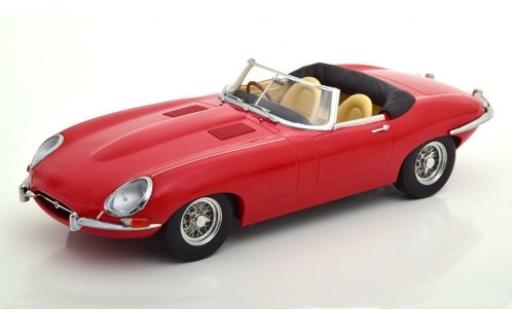 Coche miniatura Jaguar E-Type 1/18 KK Scale Series I Roadster rojo RHD 1961 Verdeck ouvert Jaguar E-Type 1/18 KK Scale Series I Roadster rojo RHD 1961 Verdeck ouvert coche miniatura
