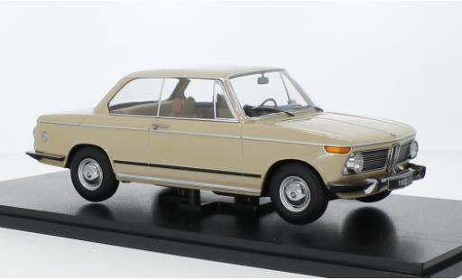 Coche miniatura Bmw 1602 1/18 KK Scale beige 1971 Bmw 1602 1/18 KK Scale beige 1971 coche miniatura