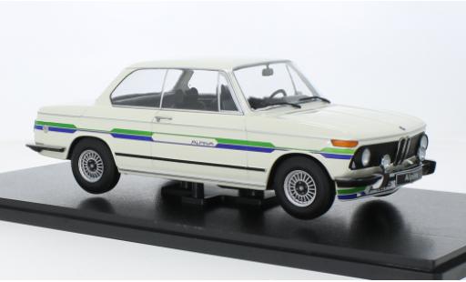 Coche miniatura Bmw 2002 1/18 KK Scale Alpina blanche/Décorer 1974 Bmw 2002 1/18 KK Scale Alpina blanche/Décorer 1974 coche miniatura